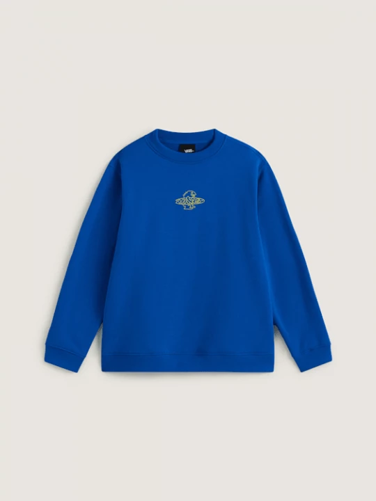 Foto van product Vans - Food Spot Crew Hoodie voor kinderenunisex, Blauw