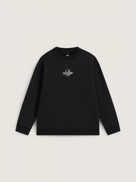 Foto van product Vans - Food Spot Crew Hoodie voor kinderenunisex, Zwart