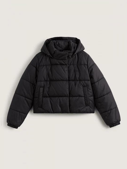 Foto van product Vans - Hillgate Cropped Puffer Jack, Vrouw, Zwart