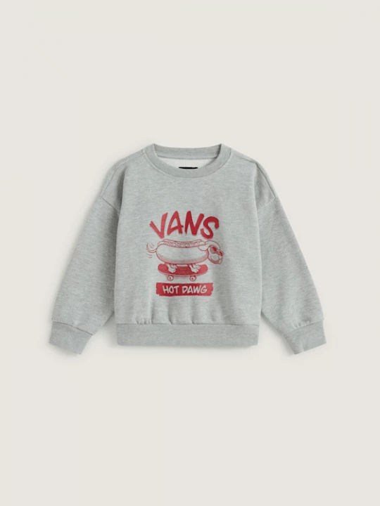 Foto van product Vans - Hot Dawg Crew Sweatshirt voor kinderen (2-8 jaar)unisex, Grijs