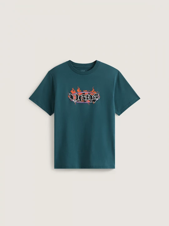 Foto van product Vans - Kids Night Spark Tee (8-14 jaar)unisex, Groen