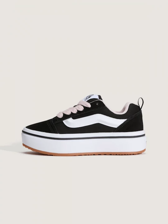 Foto van product Vans - Knu Skool Lite Kinderschoenen met platformzool (8-14 jaar)unisex, Zwart