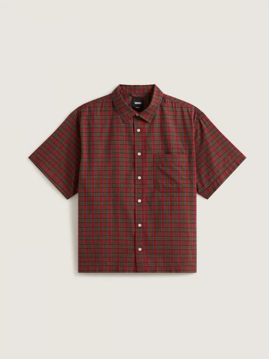 Foto van product Vans - Larkspur Timber Plaid Overhemd, Man, Rood