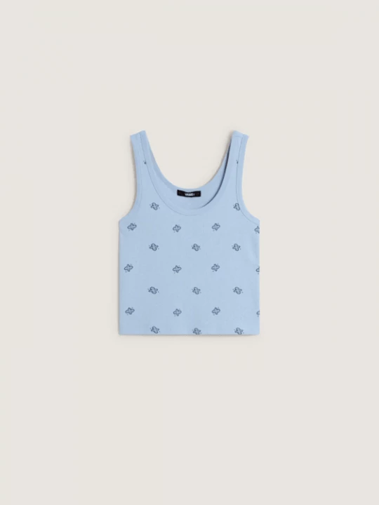 Foto van product Vans - Lilly Printed Tanktop, Vrouw, Blauw