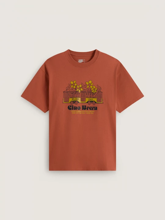 Foto van product Vans - Milano Ciao Brera Tee, Man, Oranje