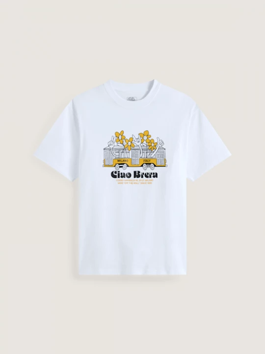 Foto van product Vans - Milano Ciao Brera Tee, Man, Wit