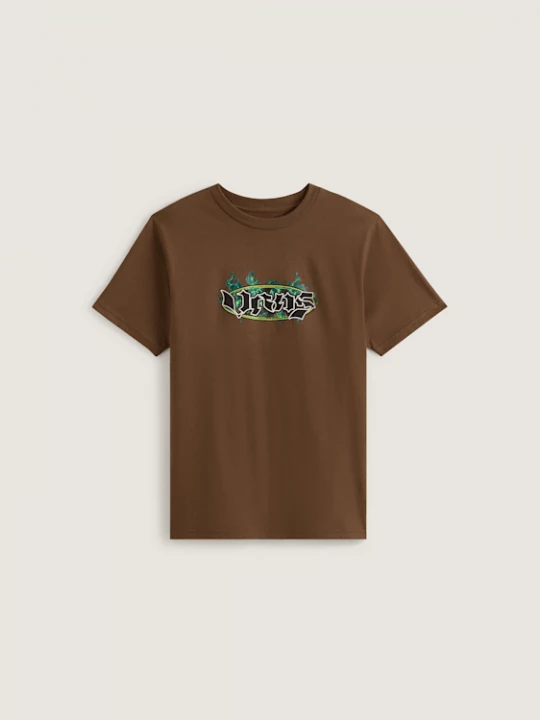 Foto van product Vans - Night Spark Tee voor kinderen (8-14 jaar)unisex, Bruin