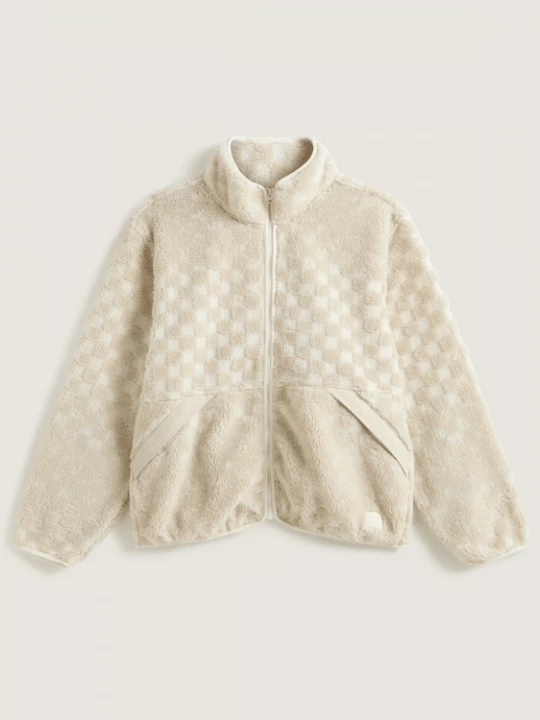 Foto van product Vans - Nights High Pile Jacket marshmallow, Man, Wit