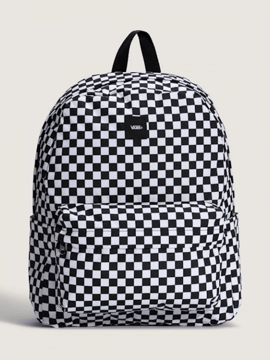 Foto van product Vans - Old Skool Check Rugzakunisex, Zwart, Grootte: Een maat