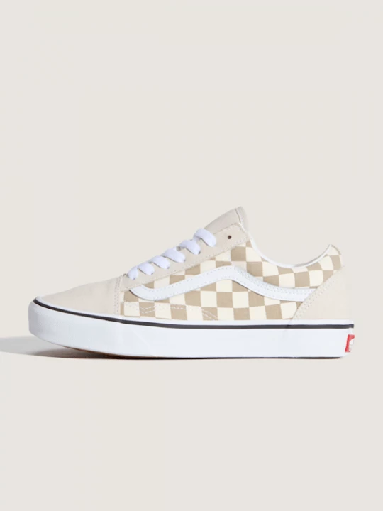 Foto van product Vans - Old Skool Checkerboard Schoenen, Man, Beige