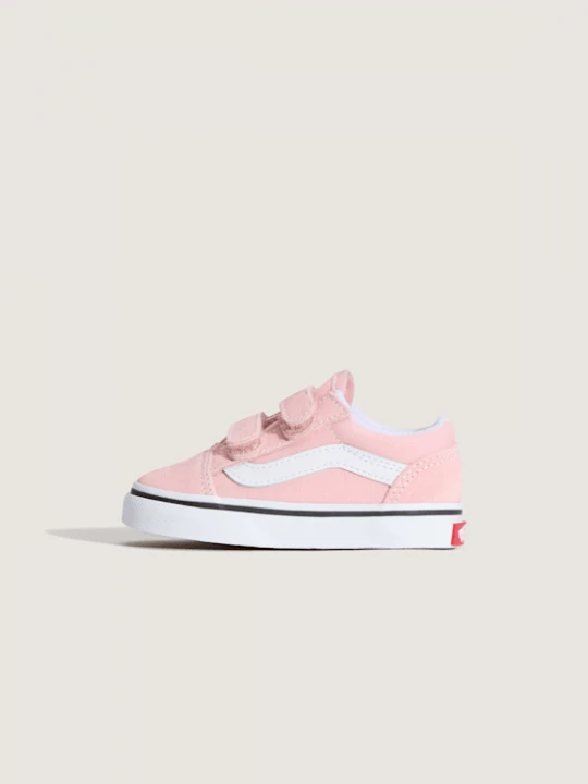 Foto van product Vans - Old Skool peuterschoenen met klittenband (1-4 jaar)unisex, Roze