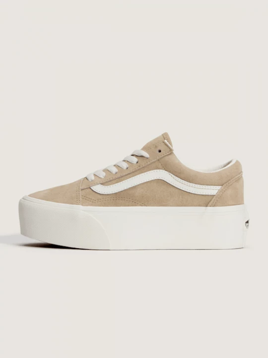 Foto van product Vans - Old Skool Platformschoenen, Man, Beige