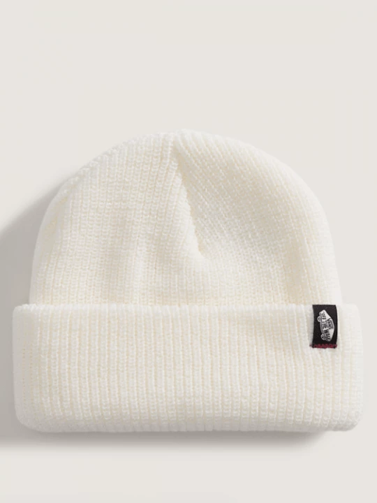 Foto van product Vans - Original Shallow Cuff Beanie, Man, Wit, Grootte: Een maat