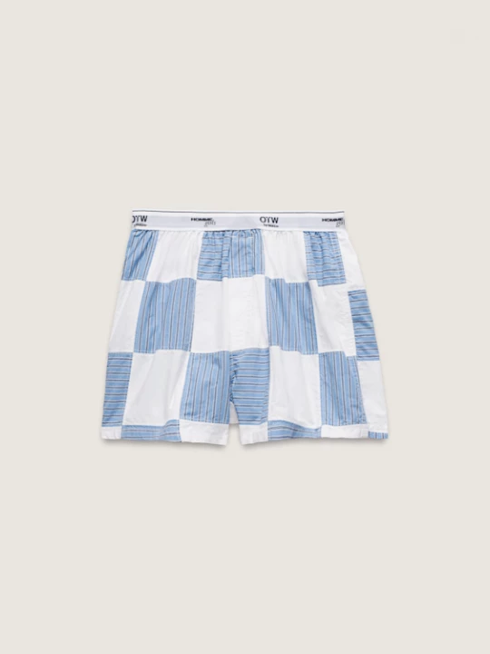 Foto van product Vans - OTW Homme Girls Patchwork Boxer Short Azurine, Vrouw, Blauw