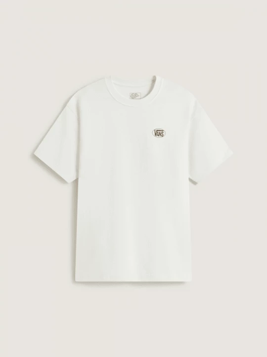 Foto van product Vans - Oval Logo Loose SS Tee marshmallow, Man, Wit
