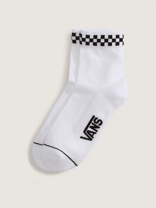 Foto van product Vans - Peek-A-Check Half Crew Checkerboard Sokken (1 paar)unisex, Wit, Grootte: L (42.5-47​)