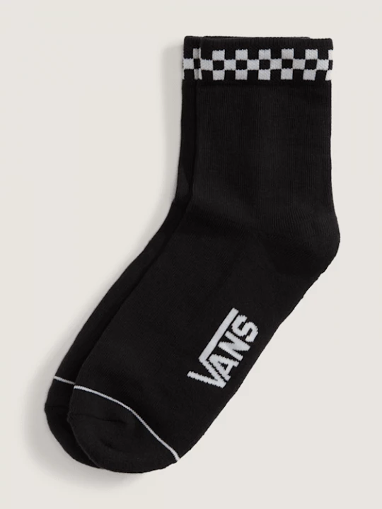 Foto van product Vans - Peek-A-Check Half Crew Checkerboard Sokken (1 paar)unisex, Zwart, Grootte: S (34.5-38​)