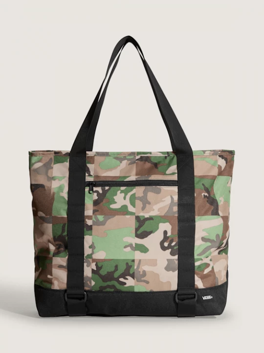 Foto van product Vans - Pergs 2.0 Commuter Tote Aluminum, Man, Bruin, Grootte: Een maat