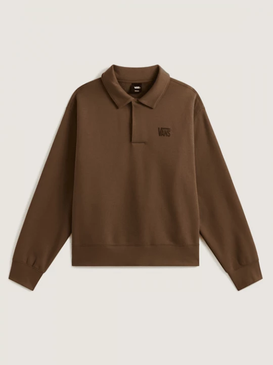 Foto van product Vans - Polo Fleecetrui, Man, Bruin