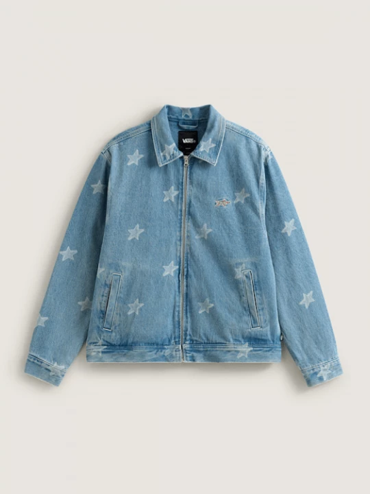 Foto van product Vans - Pomona Denim Station Jacket STONEWASH / BLUE, Man, Blauw