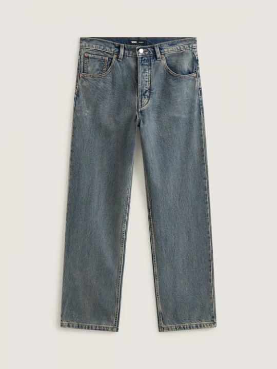 Foto van product Vans - Premium Check-5 Loose Denim Broek, Man, Blauw