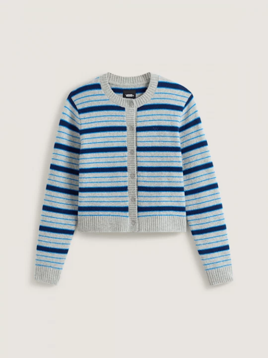 Foto van product Vans - Premium Dolly Stripe Sweatshirt Vest, Vrouw, Grijs