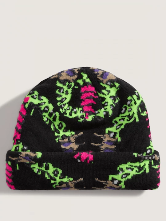 Foto van product Vans - Premium Wreckpack Claw Peace Beanie, Man, Zwart, Grootte: Een maat