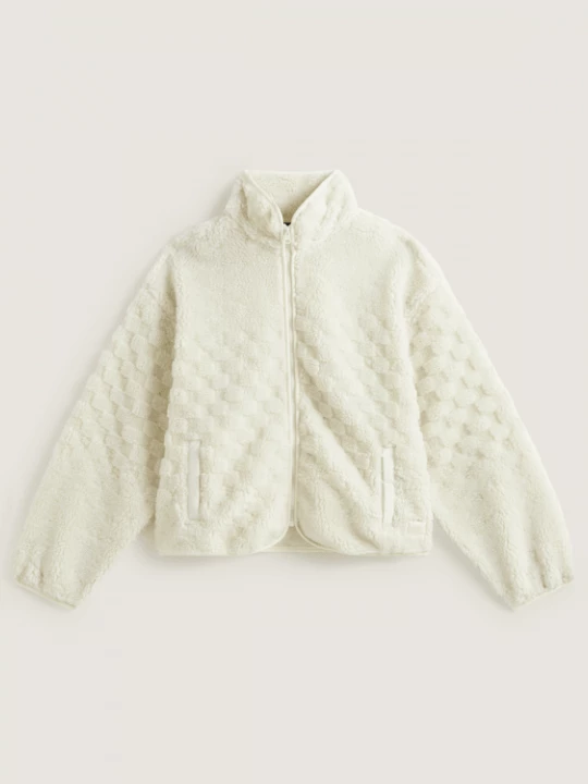 Foto van product Vans - Queens High Pile Jacket marshmallow, Vrouw, Wit