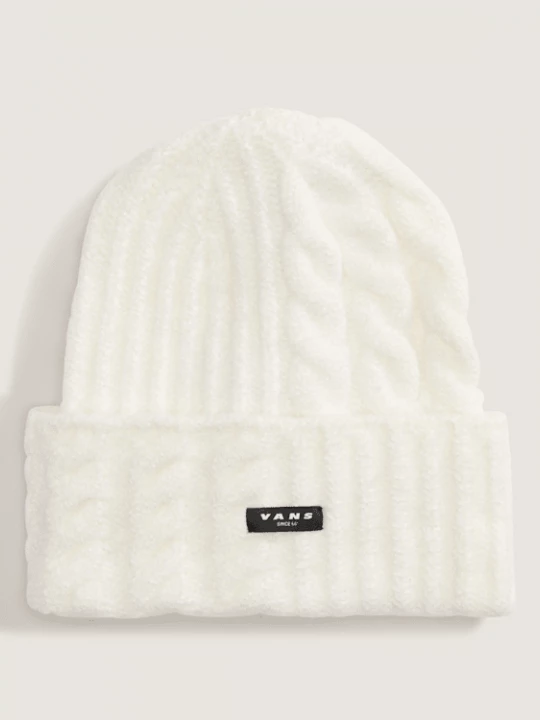 Foto van product Vans - Revelle Cuff Beanie, Man, Wit, Grootte: Een maat