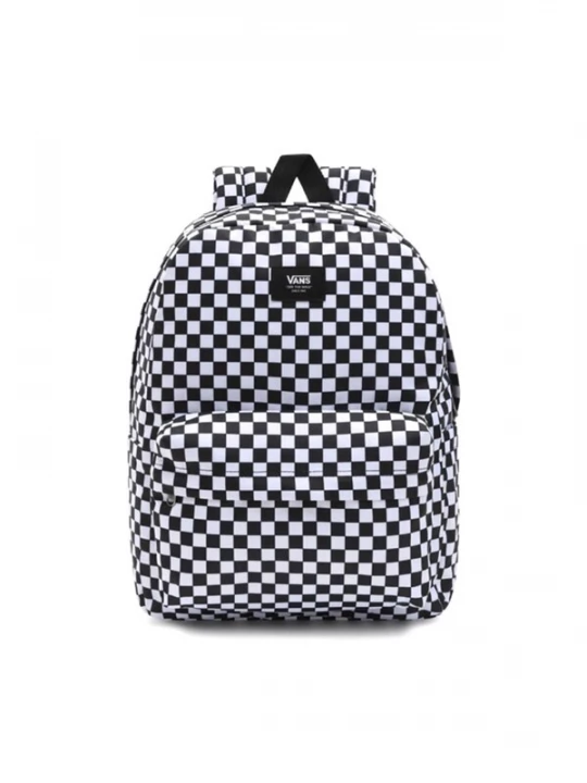Foto van product VANS Rugzak 'Old Skool Check Backpack Black / White' zwart