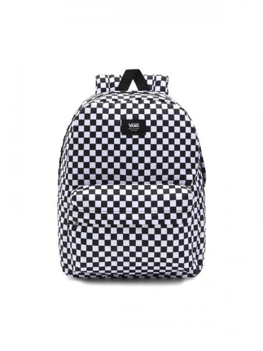 Foto van product VANS Rugzak 'Old Skool Check Backpack Black / White' zwart