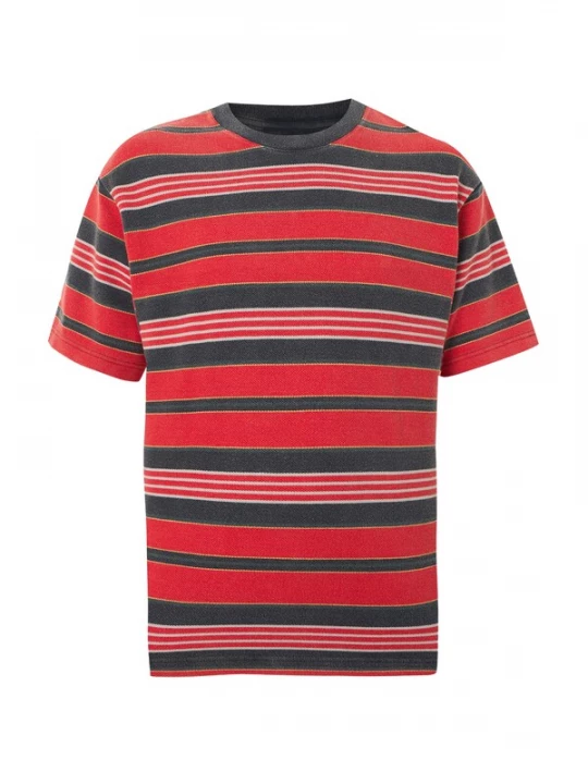 Foto van product VANS Shirt abrikoos / rood / black denim / offwhite