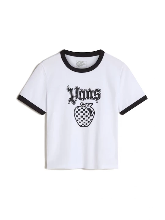 Foto van product VANS Shirt 'Apple Boom Ringer' zwart / wit
