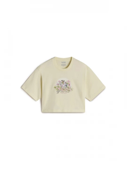 Foto van product VANS Shirt 'Birdsong ' lichtgeel / gemengde kleuren