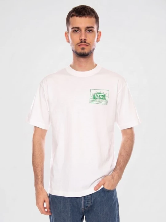 Foto van product VANS Shirt 'BRIGHT DAY SS TEE WHITE' wit