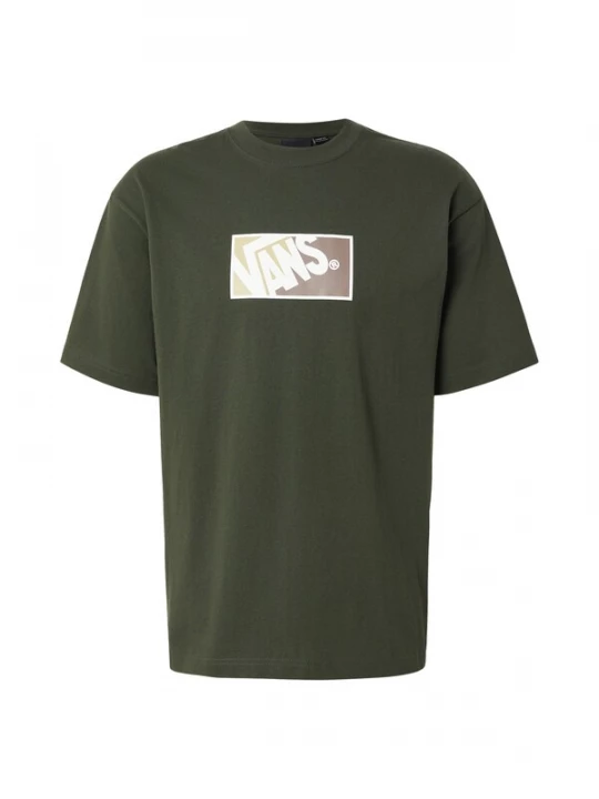 Foto van product VANS Shirt bruin / geel / groen / wit