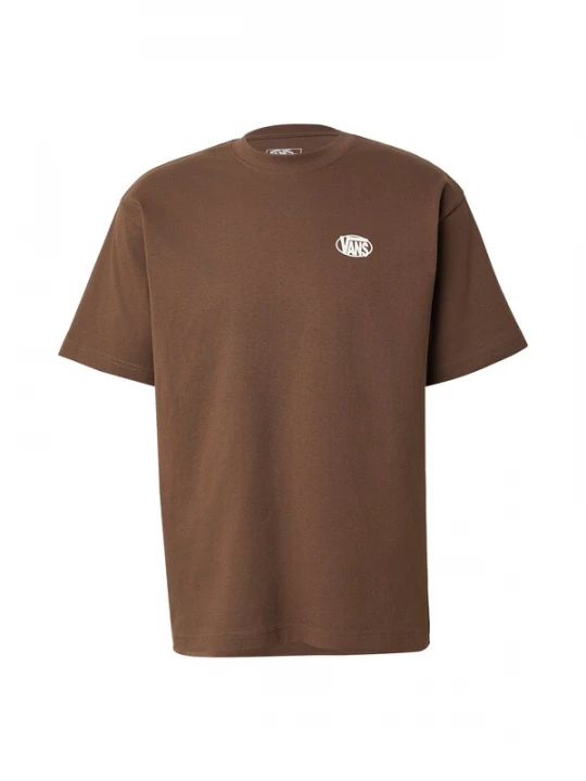 Foto van product VANS Shirt chocoladebruin / wit