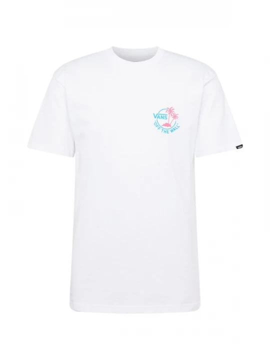 Foto van product VANS Shirt 'Classic' azuur / pitaja roze / wit