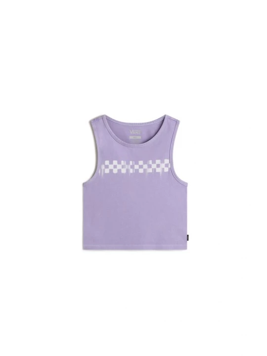 Foto van product VANS Shirt donkerlila / wit