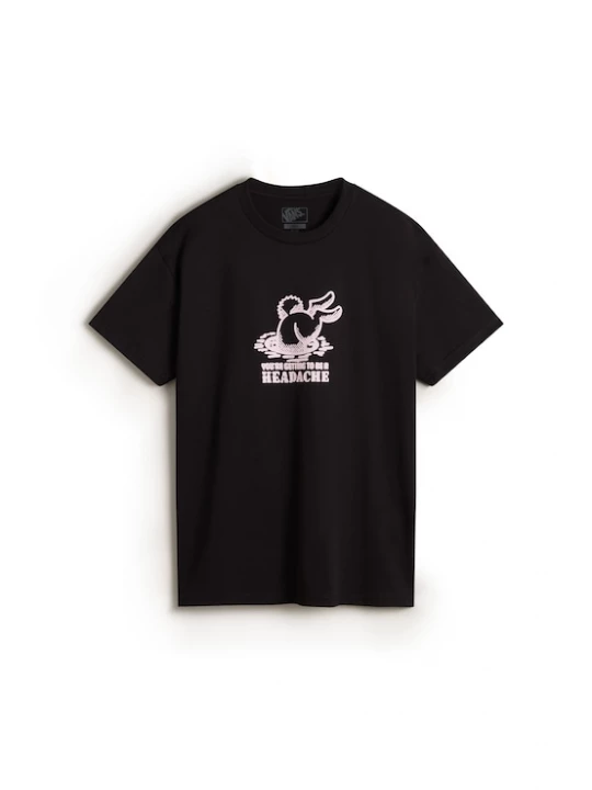 Foto van product VANS Shirt 'Down The Rabbit Hole' pastellila / zwart