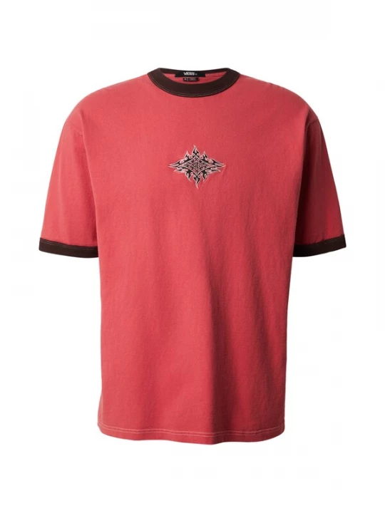 Foto van product VANS Shirt 'Flame Face' lichtrood / zwart / wit