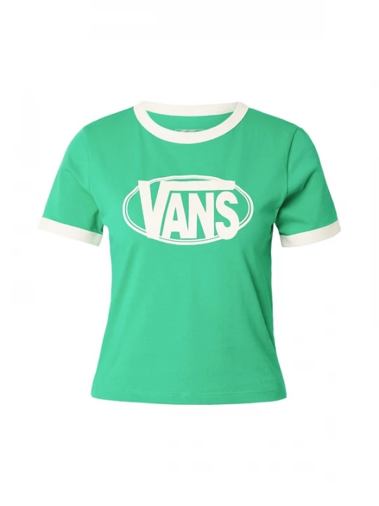 Foto van product VANS Shirt groen / wit