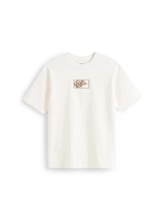 Foto van product VANS Shirt lichtbruin / wit