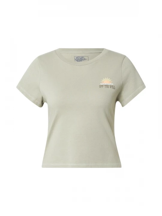 Foto van product VANS Shirt 'PIPE DREAM' lichtblauw / donkerbruin / lichtgeel / pastelgroen