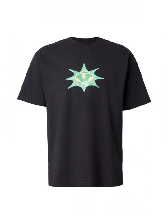 Foto van product VANS Shirt 'Star Checker' lichtblauw / geel / groen / zwart