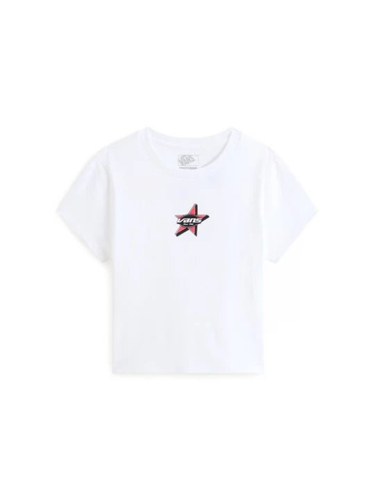 Foto van product VANS Shirt 'Starmarked' knalrood / zwart / wit