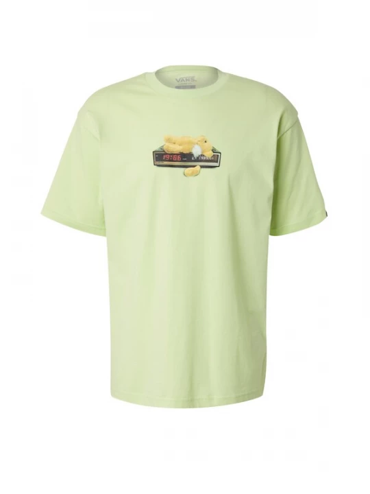 Foto van product VANS Shirt 'Times Up' geel / lichtgroen / rood / zwart