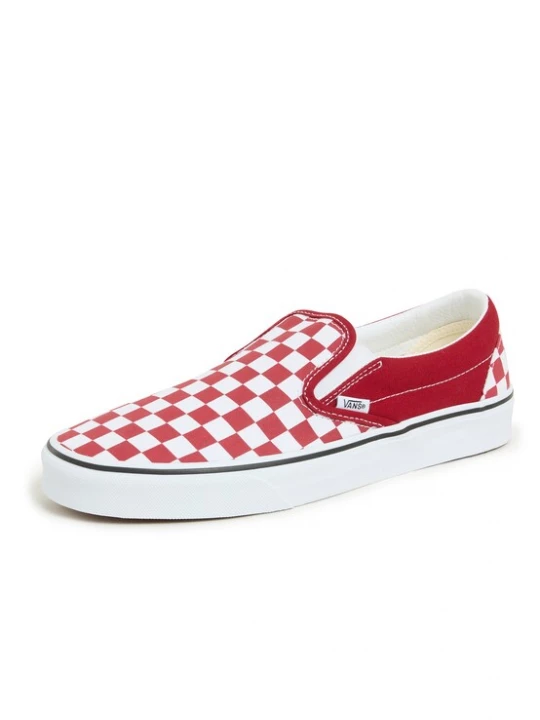 Foto van product VANS Slip-ons 'Classic' donkerrood / wit