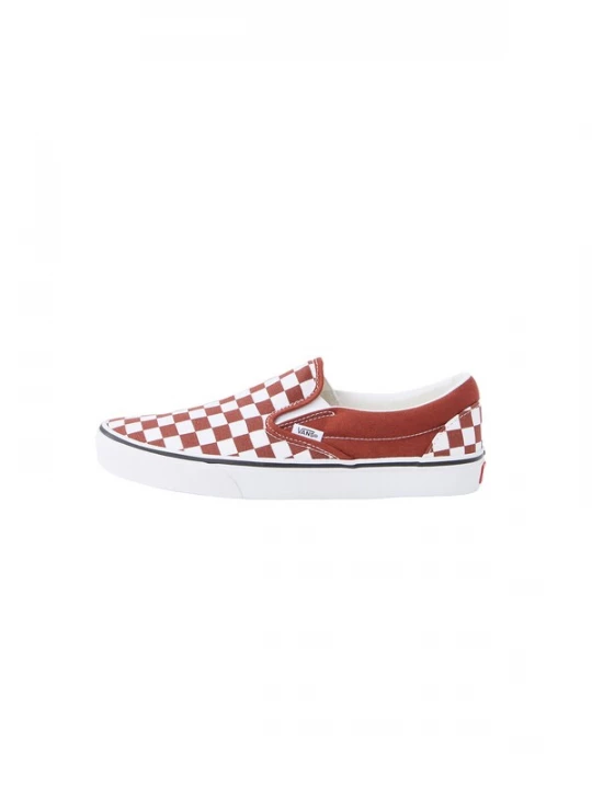 Foto van product VANS Slip-ons 'Classic' kersrood / wit