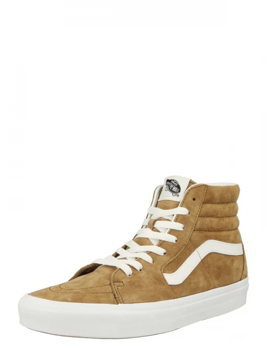 Foto van product VANS Sneakers hoog bruin / wit